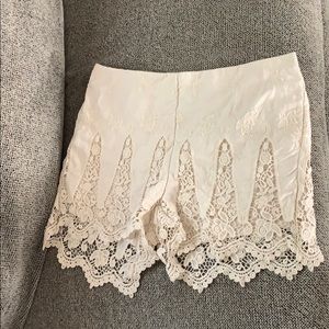 Linen shorts
